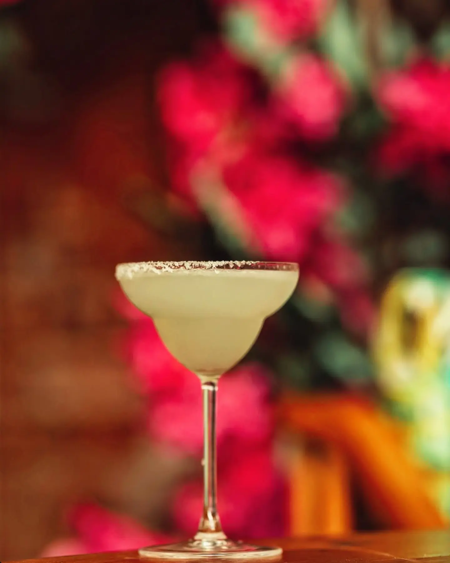 Salt-rim margarita