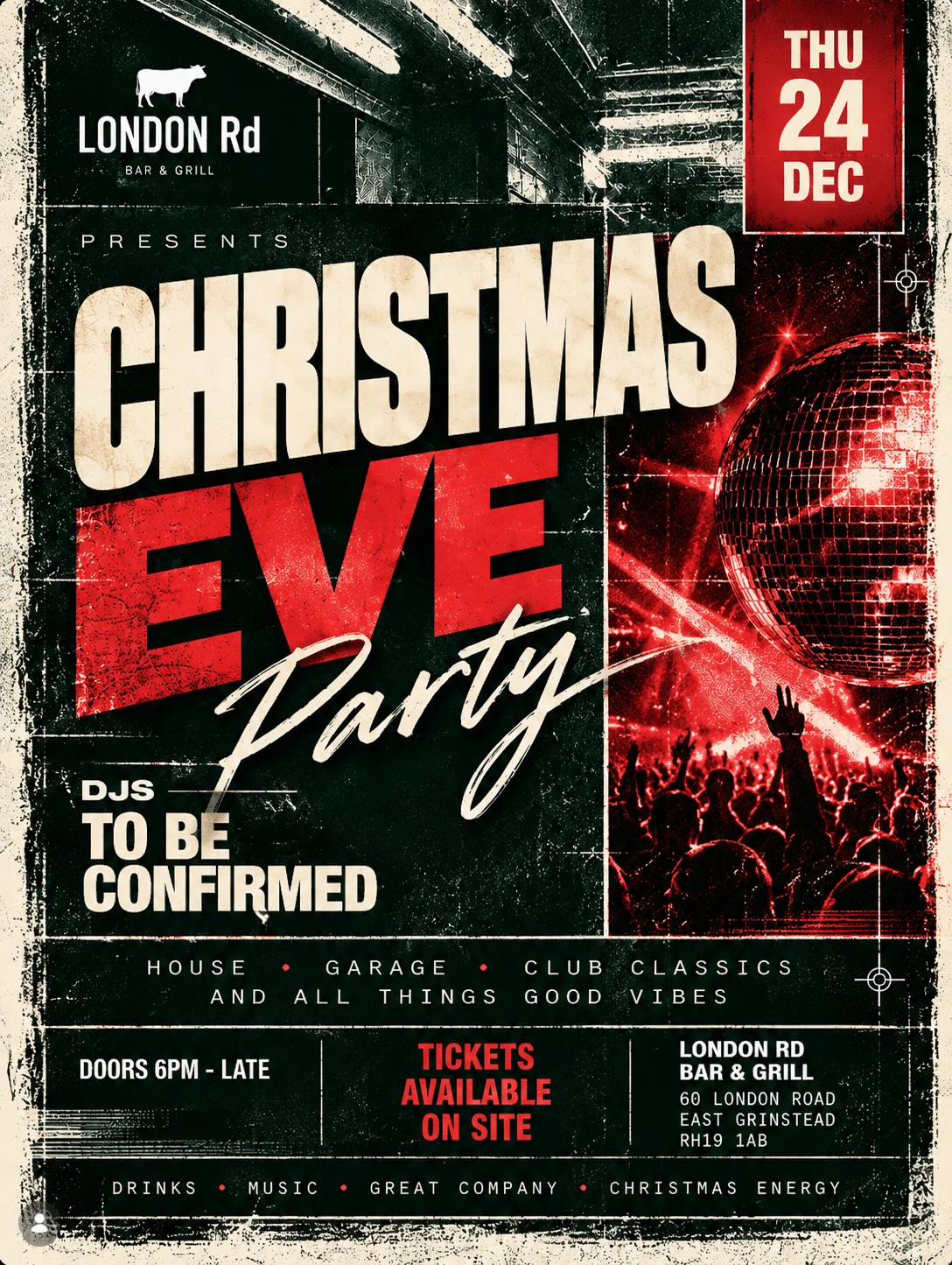 Christmas Eve — The Festive Takeover 🎄 poster
